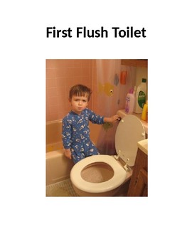 Flush toilet poster