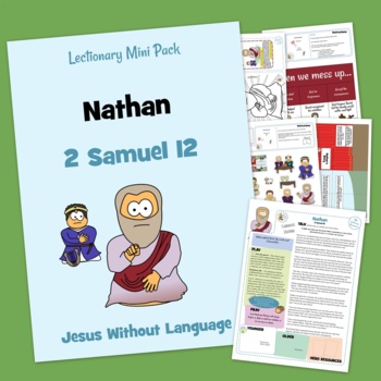 Nathan Kidmin Lesson & Bible Crafts - 2 Samuel 12 by Jesus Without Language