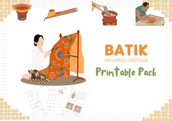 Preview of Batik Indonesia Heritage Printable Pack