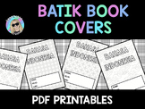 Batik Mindfulness Colouring Indonesian Book Covers