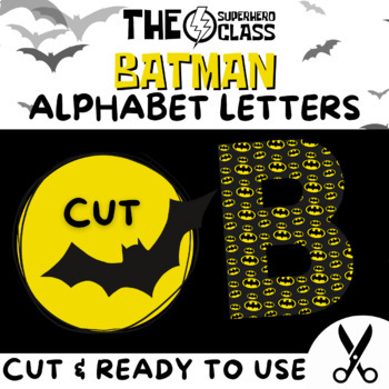 Batman Alphabet 26 Letter Pack - Print, Cut & Ready!✂️ by The Superhero  Class