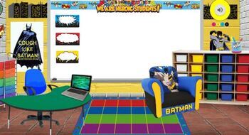 Batman Bitmoji Classrooms by The Undercover Mother | TPT