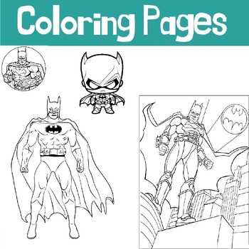 Found my kids Batman coloring book, I hope you guys enjoy! The