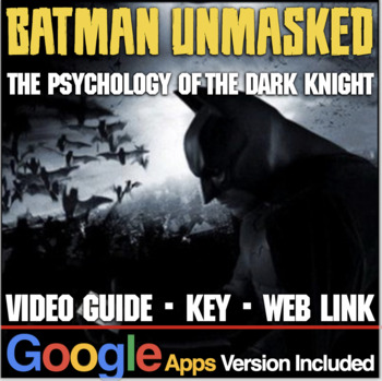 Preview of Psychology: Batman Unmasked Psychology of the Dark Knight Video Guide + GoogleAp
