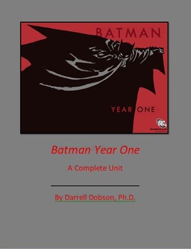 Preview of Batman Year One: Chapter Questions and Assessments