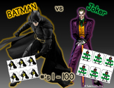Batman vs. Joker - number game