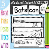 Bats Writing Activities for Kindergarten and First Grade