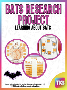Preview of Bats:  A Research and Writing Project PLUS Centers!