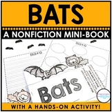 Bat Science Research Facts Book, Writing Paper, Worksheets