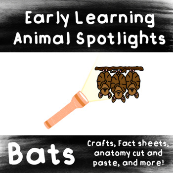 Preview of Bats - Bat Lesson for Prek - Kindergarten - Homeschool science, nature study