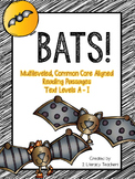 Bats! CCSS Aligned Leveled Reading Passages and Activities