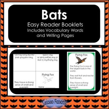 Preview of Bats Non Fiction Mini Books