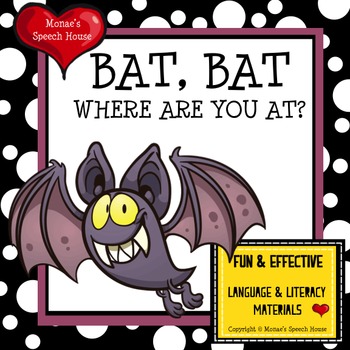 Preview of Bats Halloween Spatial Concepts