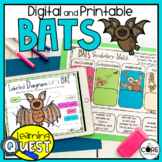 Bats Lesson Plans - Print and Digital All About Bats Activities