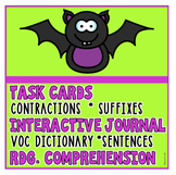 BAT Reading Comprehension Interactive Journal Task Cards
