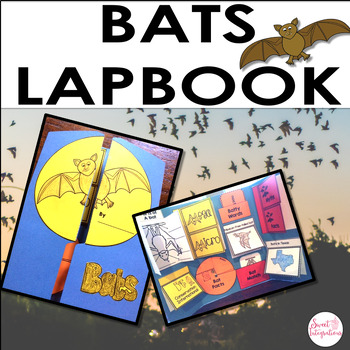 Preview of BATS - Science Interactive Lapbook Filled With Templates and Photos