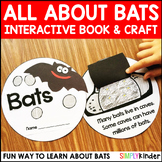 All About Bats Interactive Book & Craft for Halloween, Bat