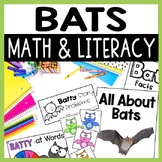 Bats Math and Literacy Fun