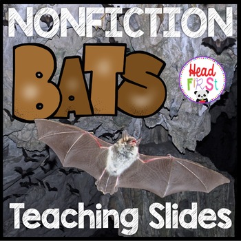 Preview of Bats Nonfiction Digital and Printable Slides, Books, and Activities