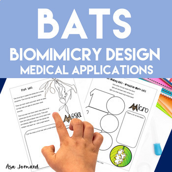 Preview of Bats Project | Medical Applications |  Biomimicry Design Activities | Nonfiction