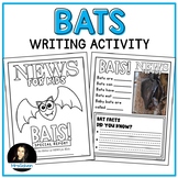 Bats Writing Activity NEWS for Kids