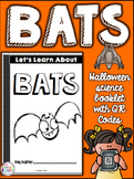 Let's Learn About Bats: Halloween Science Booklet with QR Codes