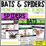 Bats and Spiders BUNDLE | Spooky Animals