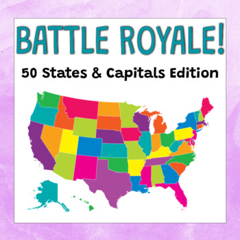 Preview of Battle Royale: 50 States & Capitals Review Game!