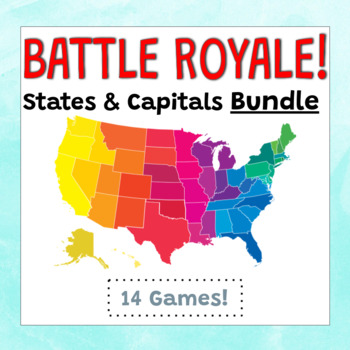 Preview of Battle Royale Review Game BUNDLE: All United States Regions & 50 States