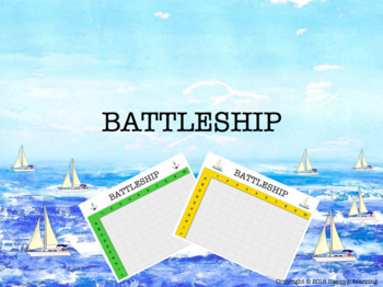 Preview of Vocabulary Battleship game
