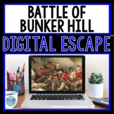 Battle of Bunker Hill DIGITAL ESCAPE ROOM for Google Drive