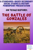 Battle of Gonzales PowerPoint Presentation TX History