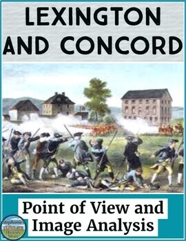 Preview of Battle of Lexington and Concord Primary Source Analysis