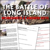 Battle of Long Island American Revolution Reading Workshee