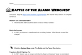 Battle of the Alamo Webquest
