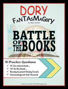 Preview of Battle of the Books Chapter Questions - Dory Fantasmagory by Abby Hanlon