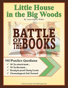Preview of Battle of the Books Chapter Questions - Little House in the Big Woods