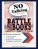 Battle of the Books Chapter Questions - No Talking by Andr