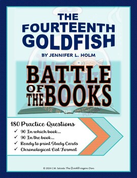 Preview of Battle of the Books Chapter Questions - The Fourteenth Goldfish by Jennifer Holm