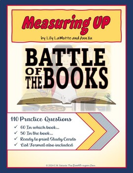Preview of Battle of the Books Practice Questions - Measuring Up by Lily LaMotte & Ann Xu