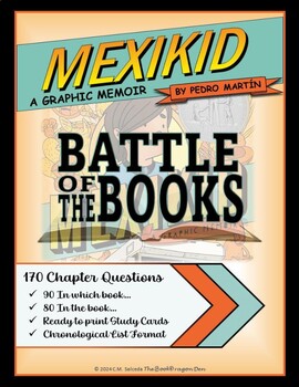 Preview of Battle of the Books Practice Questions - Mexikid by Pedro Martín