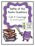 Battle of the Books Questions: "Call it Courage", Armstron
