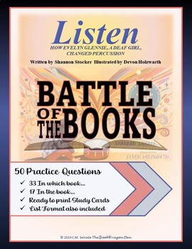 Preview of Battle of the Books Questions - Listen: How Evelyn Glennie Changed Percussion