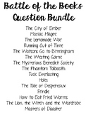 Battle of the Books Questions - Pack of 15 Titles
