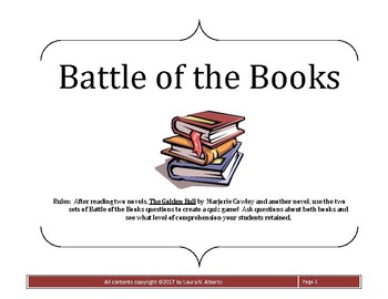 Preview of Battle of the Books - The Golden Bull