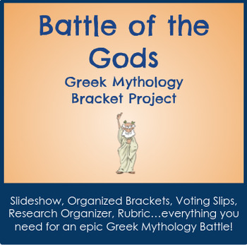 Preview of Battle of the Gods - Greek Mythology Bracket Project