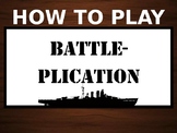 BattlePlication (Multiplication Game Similar to Battleship)