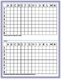 BattleShip Template: practice spelling and vocabulary words