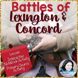 Battles of Lexington and Concord: Lesson and Activities