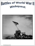 Battles of WWII (WW2) Webquest for Google Apps - Internet 